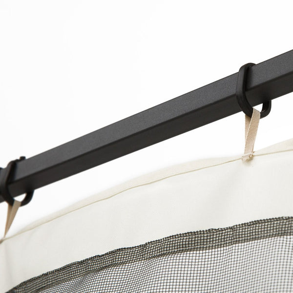 English Elm Outsunny Gazebo Mesh Sidewall Netting Four Zip Panels Bug Screen Patio Canopy W2225P200840