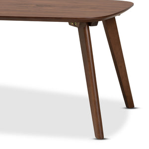 Baxton Studio Baxton Studio Dahlia Mid-Century Coffee Table - Walnut Finish, Durable Design & Timeless Style Dahlia-Walnut-CT