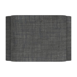 Butler Specialty Chatham Waterfall Side Table - Hand-woven Raffia With Modern Charm And Organic Textured Design Charcoal Gmelina Arborea Wood,Mdf,Raffia 9739420-butler