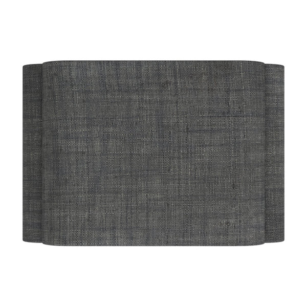 Butler Specialty Chatham Waterfall Side Table - Hand-woven Raffia With Modern Charm And Organic Textured Design Charcoal Gmelina Arborea Wood,Mdf,Raffia 9739420-butler