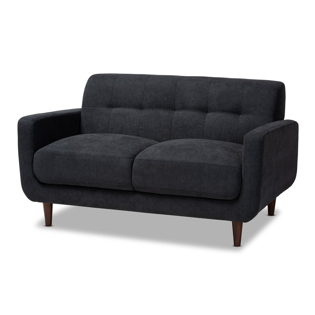 Baxton Studio Allister Loveseat