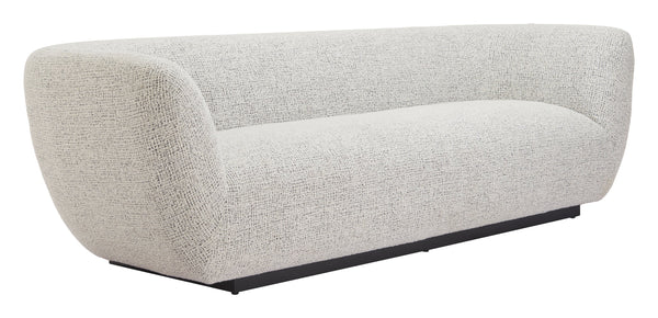 Zuo Modern Zambet Sofa In Pewter Gray – Modern, Durable Comfort For Stylish Living Spaces And Hospitality Decor Gray 100% Polyester,Pine Wood,Steel 110479-zuo-modern