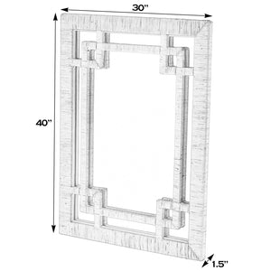 Hana Woven Rattan Wall Mirror 9756404 Light Brown Butler Specialty