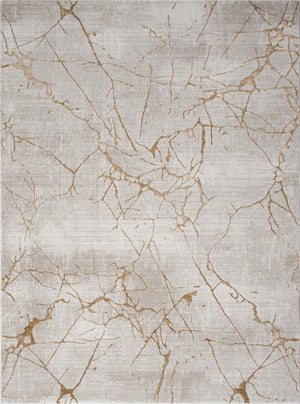 English Elm Elegance Gold 5 Ft. 3 In. X 7 Ft. 3 In. Area Rug - Soft, Durable, Stain-Resistant For Family Spaces B186P181037