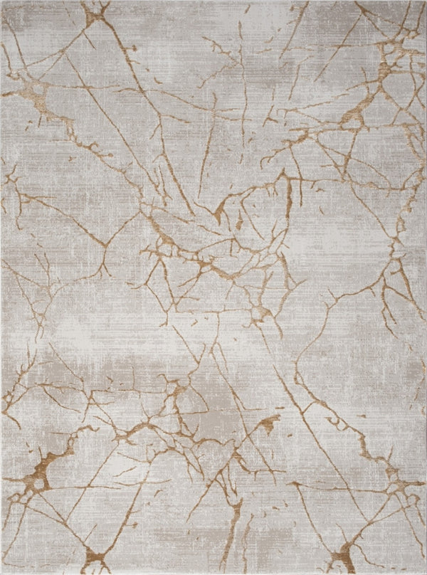English Elm Elegance Gold 5 Ft. 3 In. X 7 Ft. 3 In. Area Rug - Soft, Durable, Stain-Resistant For Family Spaces B186P181037