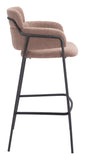 Marcel Barstool - Set of 2 Brown 109668 Zuo Modern