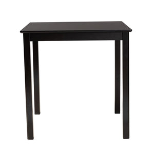 Baxton Studio Baxton Studio Lenoir Modern Espresso Brown Pub Table - Stylish, Space-Saving Design for 4 Guests RH7070T-Dark Brown-PT