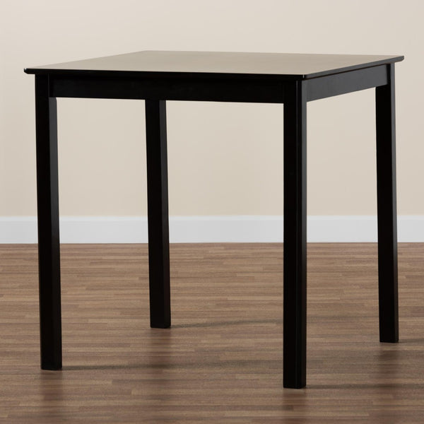 Baxton Studio Baxton Studio Lenoir Modern Espresso Brown Pub Table - Stylish, Space-Saving Design for 4 Guests RH7070T-Dark Brown-PT