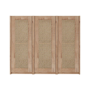 English Elm 36" Bathroom Side Cabinet - Modern Wall-Mounted Design With Soft-Close Doors For Organized Storage W999S00339