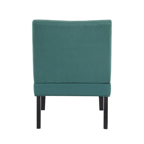 English Elm Accent Chair with Rubberwood Legs Plush Upholstery for Modern Living Spaces N771P218155L