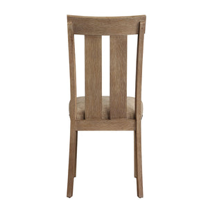 English Elm Beige Tufted Back Arm Chairs Set of 2 — Vintage-Inspired Upholstered Dining Accent Seating with Elegant Legs Beige B062P186532