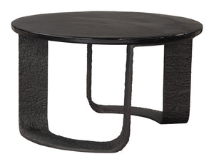 Zuo Modern Divin Coffee Table Black - Modern Recycled Sand Cast Glass & Aluminum Design For Chic Living Spaces Black Recycled Sand Cast Glass,Aluminum 110617-zuo-modern