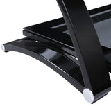 OSP Home Furnishings Valaro TV Stand Black