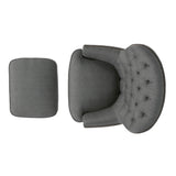 Christopher Knight Home® - Noble House - Tafton Fabric Club Chair and Ottoman