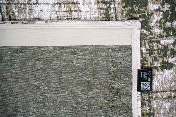 Louis De Poortere Mad Men Griff - Embrace Bold 1960s Style With Eco-friendly Design And Dynamic Textures For Any Space White,Grey,Gray,Green 100% Pet Poly (40% Rpet) 118709-louis-de-poortere