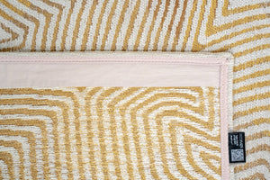 Louis De Poortere Meditation Coral - Serene Ocean-inspired Area Rug For Tranquil Living Spaces And Elegance Beige,Gold,Brown 100% Pet Poly (40% Rpet) 118409-louis-de-poortere