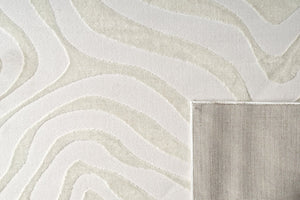English Elm "Ava" Luxury Area Rug – Cream Abstract Design For Elegant Living Spaces & Lasting Durability B030P216124