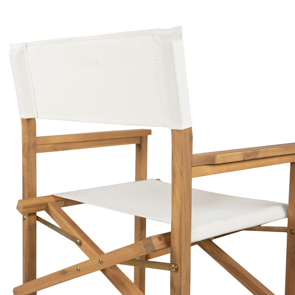 English Elm Christopher Knight Home® - Outdoor Rope Woven Acacia Dining Chair Set with Breathable Backrest and Durable Weather‑Resistant Wood Light Teak 44.25 L x 24.5 W x 10.5 H N776P247429L