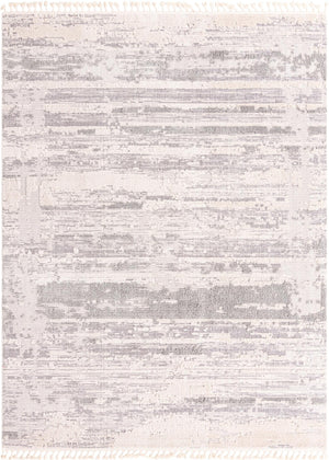 Unique Loom Cherokee Chattanooga Machine Made Geometric Rug Sand, Gray 9' 0" x 12' 2"