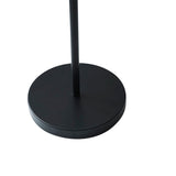 INK+IVY Beacon Mid-Century Arched Metal Floor Lamp with Chimney Shade II154-0123 Matte Black