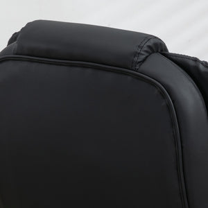 English Elm HOMCOM High-Back Massage Office Chair with Heating, 6-Point Vibration, Recline & Adjustable Comfort W2225P173845