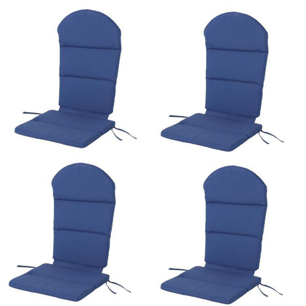 English Elm Christopher Knight Home® - Chair Cushion - Vibrant Dark Blue Adirondack Seat Pad For Ultimate Comfort & Secure Fit Outdoors N769P577024N