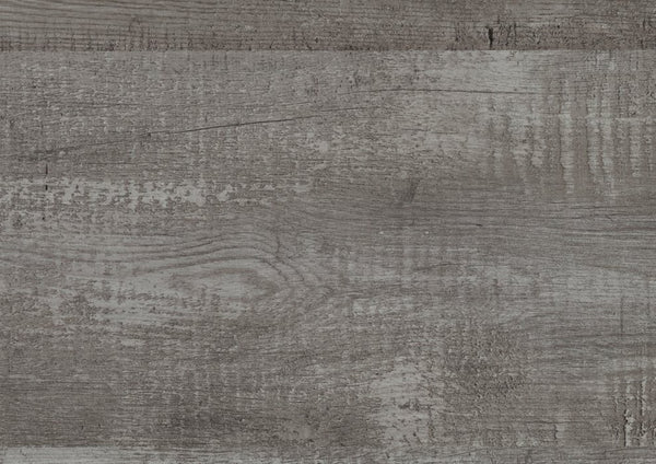 English Elm Contemporary Rustic V-panel Full Bed with Tall Wood Grain Headboard for Bedroom Gray B011P250481