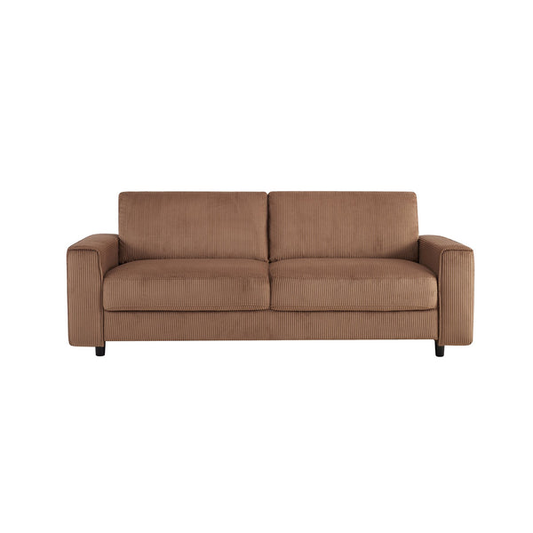 English Elm Modern Minimalist Corduroy Sectional Sofa Set – Soft, Durable Design Perfect For Cozy Living Spaces B347S00008