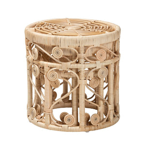 English Elm Coastal Capiz Shell Mosaic Console Table Iridescent Floral Inlay with Two Drawers B2750P467648