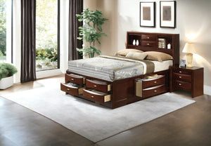 English Elm Ireland Full Bed With Espresso Finish & Ample Storage Drawers - Perfect For Small Spaces! B2726S00535