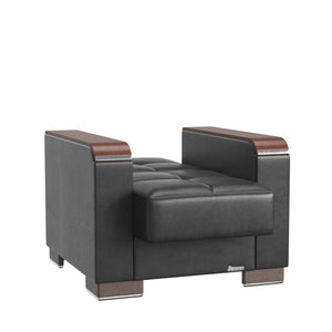 English Elm Primenest Zenaero Convertible Armchair With Storage - Modern Upholstered Sleeper For Small Spaces B030P286208-GIGA