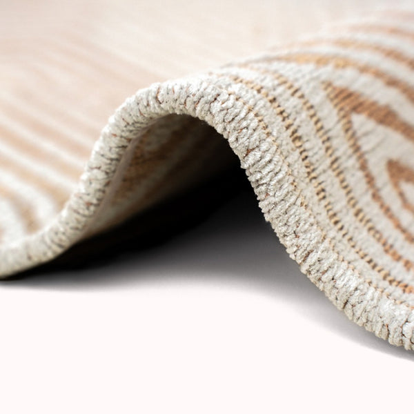 Louis de Poortere Meditation Collection Coral Reef Inspired Area Rug Soft Woven Accent for Serene Interiors Indian Sand 7'9 x 11'2 120113