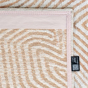 Louis de Poortere Meditation Collection Coral Reef Inspired Area Rug Soft Woven Accent for Serene Interiors Indian Sand 7'9 x 11'2 120113