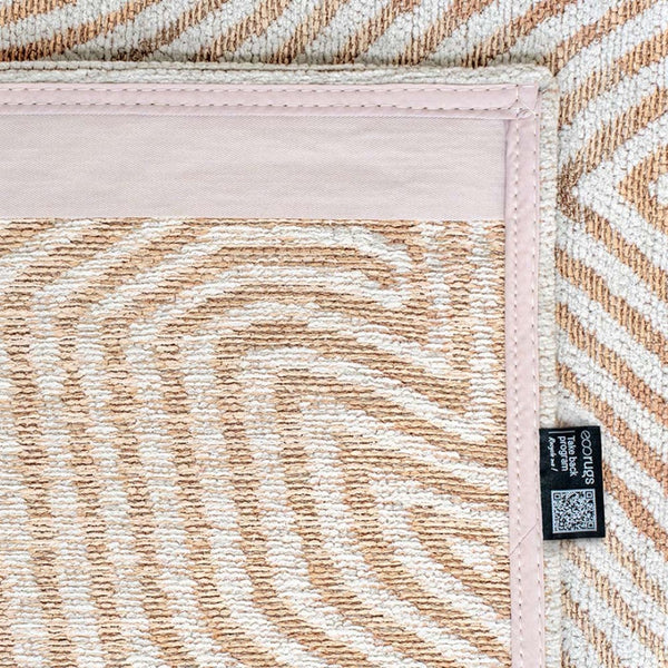 Louis de Poortere Meditation Collection Coral Reef Inspired Area Rug Soft Woven Accent for Serene Interiors Indian Sand 7'9 x 11'2 120113