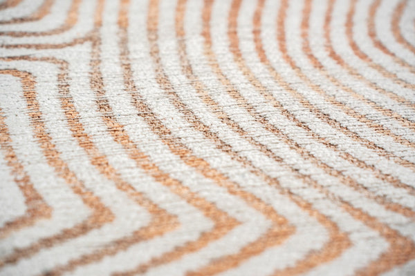 Louis De Poortere Meditation Coral - Serene Ocean-inspired Area Rug For Tranquil Living Spaces And Elegance Beige,Orange ,Brown 100% Pet Poly (40% Rpet) 118400-louis-de-poortere