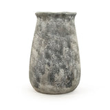 Distressed Grey Vase (9801L A866) Zentique