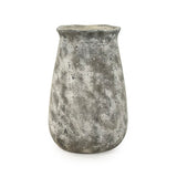 Distressed Grey Vase (9801S A866) Zentique