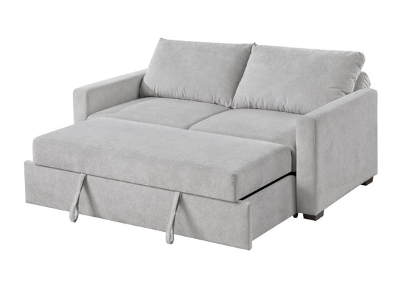Alpine Furniture Dena Modern Sleeper Sofa For Small Spaces — Plush Pull-Out Bed, Durable Fabric, Compact 72"X60" Comfort 9806