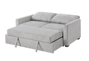 Alpine Furniture Dena Modern Sleeper Sofa For Small Spaces — Plush Pull-Out Bed, Durable Fabric, Compact 72"X60" Comfort 9806