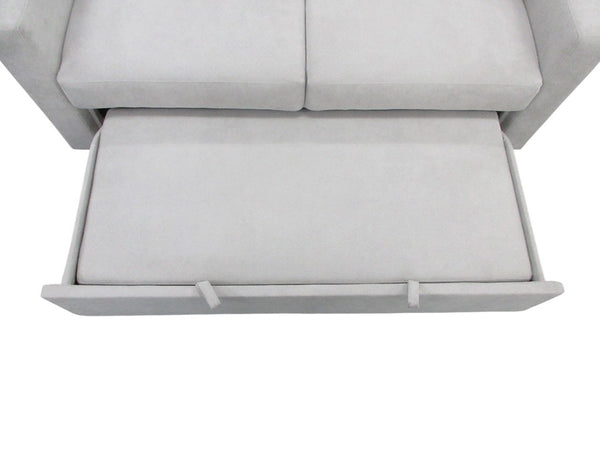 Alpine Furniture Dena Modern Sleeper Sofa For Small Spaces — Plush Pull-Out Bed, Durable Fabric, Compact 72"X60" Comfort 9806