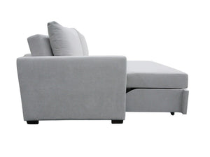 Alpine Furniture Dena Modern Sleeper Sofa For Small Spaces — Plush Pull-Out Bed, Durable Fabric, Compact 72"X60" Comfort 9806