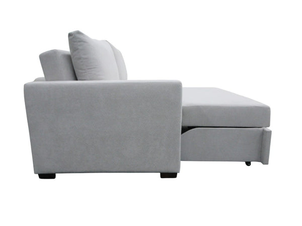 Alpine Furniture Dena Modern Sleeper Sofa For Small Spaces — Plush Pull-Out Bed, Durable Fabric, Compact 72"X60" Comfort 9806