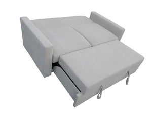 Alpine Furniture Dena Modern Sleeper Sofa For Small Spaces — Plush Pull-Out Bed, Durable Fabric, Compact 72"X60" Comfort 9806