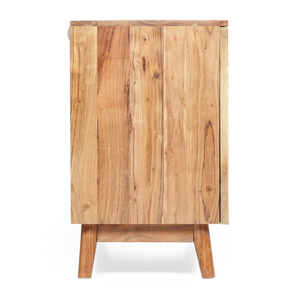 English Elm Christopher Knight Home® - CABINET Acacia & Mango Wood 2-Door Handcrafted Natural Finish Console with Shelves, 47"W x 26.5"H 68738.00