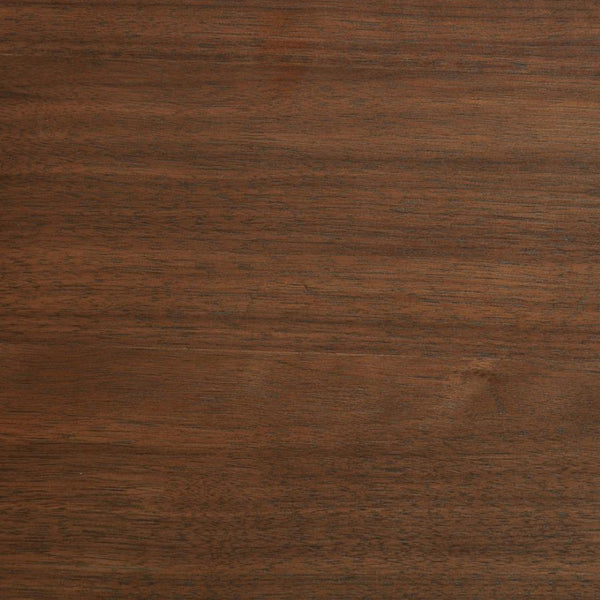 English Elm 2-drawer Walnut Veneer Nightstand with Cedar Lining Open Shelf and Tapered Legs B016P459858