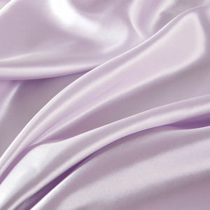 JLA Home Madison Park Essentials - Luxury Satin Sheet Set for Smooth, Skin-Friendly Sleep with Wrinkle-Resistant Finish & OEKO-TEX Safety Lilac MPE20-1151