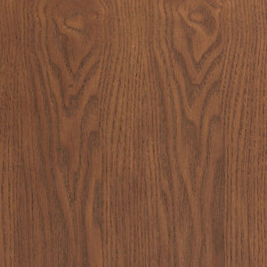 Baxton Studio Nura Mid-Century Modern Walnut Brown Finished Wood and Rattan King Size 5-Piece Bedroom Set