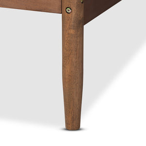 Baxton Studio Baxton Studio Veles Mid-Century Modern Daybed in Ash Walnut - Stylish, Durable, Versatile Design! MG0016-Ash Walnut-Daybed