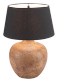 Basil Table Lamp Black 56150 Zuo Modern