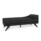 Christopher Knight Home® - Noble House - Cagle Mid-Century Modern Fabric Chaise Lounge